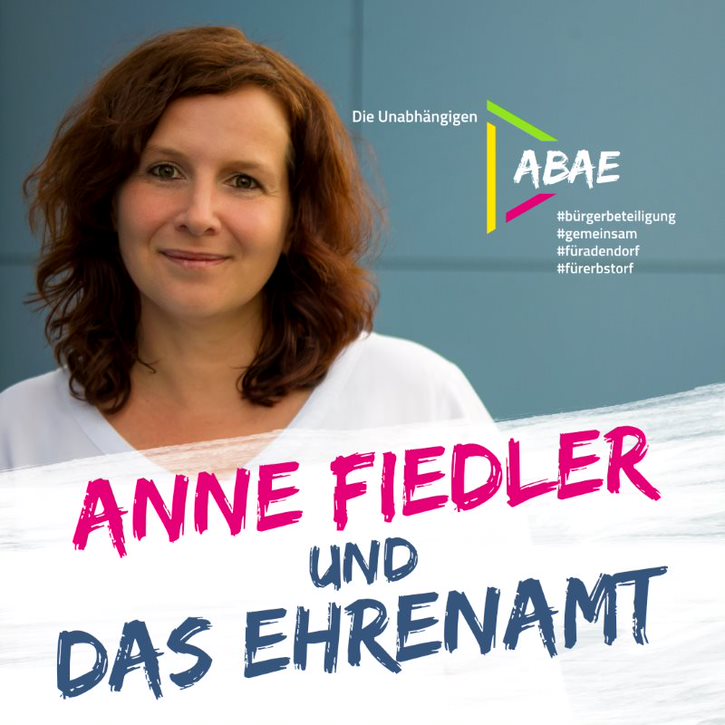 Anne Fiedler und das Ehrenamt